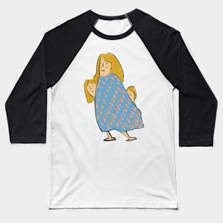 Mushroom Ladies Baseball T-Shirt